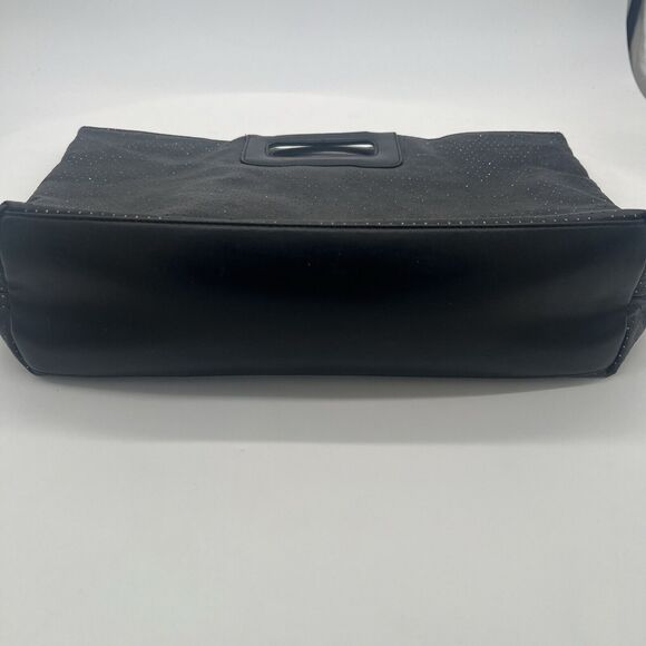 Victorias Secret Sparkly Large Snap Tote In Black - Picture 8 of 8